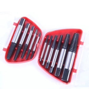 5/6Pcs Screw Extractor Center Drill Bits Guide Set Broken Damaged Bolt Remover Removal Speed Easy Set