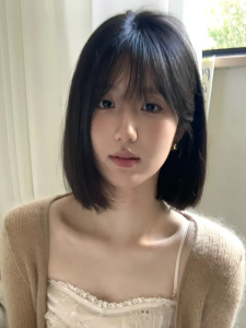 Veness Short Bob Hair Wig Full Head Cover Natural Looking Real Hair Fashionable Daily Wear Womens Hairpiece Extension