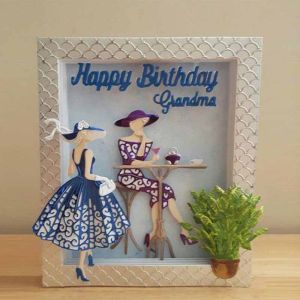 Fashion Woman metal cutting dies mold Scrapbooking decoration paper craft mould punch template Embossing stencils 1pcs