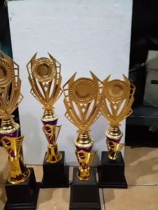 Piala Lomba Juara 1 2 3 4 (N0.22 BODY UNGU RASER) "costum" FREE STICKER (BOLEH satuan)TERMASUK SETICKER DAN FREE DESIGN