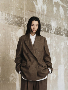 ICICLE | Winter Womens Silk Wool Thin Blazer