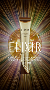 [CẢI TIẾN MỚI] Kem dưỡng Retinol cải thiện 11 loại nếp nhăn sâu ELIXIR RETINOL POWER WRINKLE SMOOTHING CREAM 22G