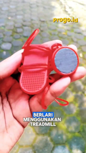 Treadmill Safety Key Bahan Plastik dan Magnet Panjang | Kunci Magnet Keamanan Treadmill dengan Tali