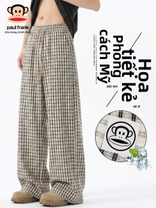Paul Frank | Quần Plaid Vintage Thoáng Mát Mùa Hè cho Nam