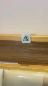 Nhiệt Kế Điện Tử Mini Treo Tường Chính Xác Cao Theo Dõi Nhiệt Độ & Độ Ẩm Phòng Em BéPhòng Điều Hòa