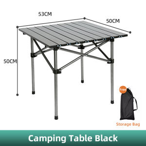Explorer folding table protable table Alloy Table for picnic beach outdoor camping with folding chair camping set