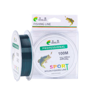 Dây Câu Cá Nylon 100m Sợi Đơn Siêu Bền Dùng Cho Nước Mặn Và Nước Ngọt Cỡ 1.0-8.0 Có Thước Đo