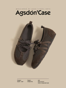 Agsdon | Ballet Flats Women Mary Jane Flat Casual Shoes