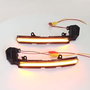 Malcayang | Đèn Xi Nhan Gương Chiếu Hậu Động Đèn Báo Rẽ LED Tuần Tự Cuộn Cho Jaguar XE XF XJ F-TYPE XK XKR I-PACE X250 X260 12V