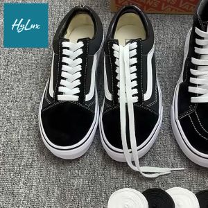 Dây Giày Vans Trắng Đen Cao Cấp Thay Thế - Dây Giày Thể Thao
