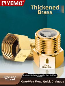 YEMO | Brass One Way Valve