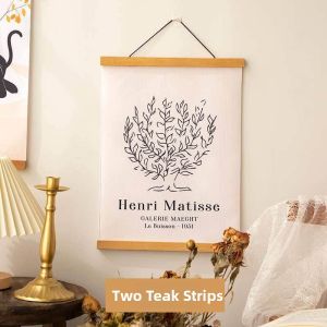 FENGHONGTAO | Magnetic Photo Frame Hanger Real Wood