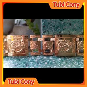 Lắc rồng nam cao cấp mạ vang 24 L222-303-DX2 Tubi Cony - Có thể tháo ngăn- Chạm 3D - Không Dị Ứng - Bền Màu
