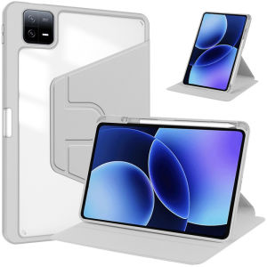 For Xiaomi Pad 8 Case 11.2 Inch MiPad 8 Pro 2025 with Pen Holder 360 Rotating Acrylic Cover For Xiaomi Pad 7 Pro Mi Pad 7 2024