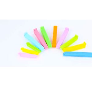 Bộ 5 Kẹp Miệng Túi Đầy Sắc Màu Bảo Quản Thực Phẩm Thức Ăn Tiện Lợi -Lumbley