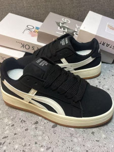 Classic Retro Campus Style Thick Bottom Casual Shoes Korean Version Breathable Canvas Sneakers Sporty Low Top round Toe
