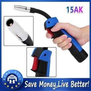 【Local delivery】 MB 15AK CO2 Mig Mag Welding Torch Air Cooled 1PCS 180A European Style Welding G-u-n 15AK-Torch-G-u-n