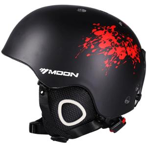 Moon | Mũ Trượt Tuyết Chống Sốc Nhẹ cho Người Đi Ván Một và Hai Bánh