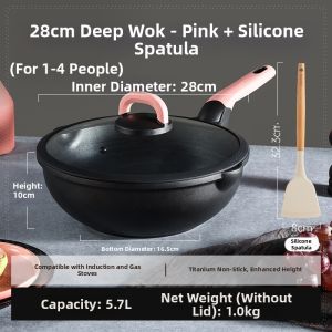 CAROTE | Non-stick Deepened Frying Pan 28cm