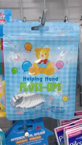 Dr.PHILLIPS RANIR FLOSS UPS ไหมขัดฟันหมี 30 ชิ้น 1 ซอง