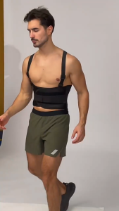 Sabuk Penyangga Punggung Pinggang Back Support Belt Untuk Postur Tubuh Nyeri Punggung