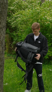 Ulanzi B157 38L TAI Outdoor Camera Backpack Hiking Pack with Removable Padded Dividers Built-In U-Tag Anti Theft Tracking Hydration Hose Port Quick Access Side Pocket Access Attachment Straps and Points for Photography | AB01 | JG Superstore