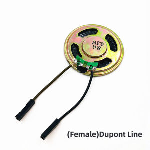1PC 8 Ohm 8R 0.5W Speaker Electronic Dog Toy Horn Speaker Diameter 40mm Loudspeaker With Dupont Wire Male Female Plug