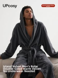 UPcosy | Water Absorbent Bathrobe Men Youth Couples Four Seasons Autumn Winter