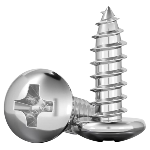 TIANZHUOJINSHU | 304 Stainless Steel Cross Head Self-tapping Round Head Screws