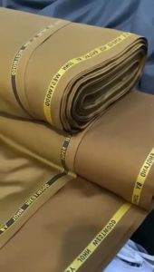 Kain pemda khaki super premium wool and silk bahan baju seragam setelan dinas pemda PNS PDH ASN