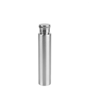1oz 1.5oz Hip Flasks Stainless Steel Polished Round Bottom Wine Bottle Portable Tubular Wine Pot Wine Whisky Bottle