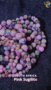 Natural South Africa Pink Sugilite Bracelet (3 Rounds / Single Round)