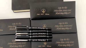 Bút ký khắc tên cao cấp LURPENS 016/Bút bi vỏ kim loại - Miễn phí khắc tên/Quà TặngThầy Cô Giáo Ý Nghĩa và Nhân Văn