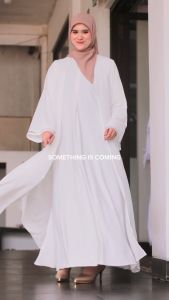 Eliya Abaya Set Outer - Abaya 2in1 Outer bisa dilepas