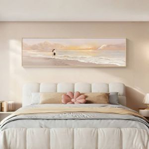 Bedroom Decorative Wall Art Minimalist Seaside Painting
