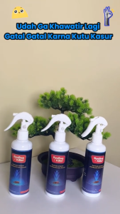 HWM Byebug Spray Pembasmi Kutu Tungau Sofa 250ml Cairan New