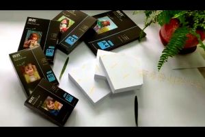 20sheets Photopaper 3R-A3 Glossy Paper for Pictures Posters Invitation Crafts Scrap Booking Posters etc.