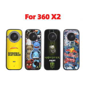 Stickers For Insta360 X2 Panoramic Camera PVC Protection Anti-Scratch Resistant One X2 Film Protector Sticker Accessories
