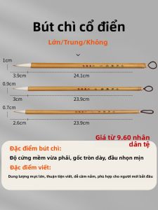 ZIFANGZHAI | Bộ Đồ Chải Thư Pháp Pha Trộn Dành Cho Người Mới Bắt Đầu