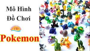 Set 24-144 Mô Hình Đồ Chơi Pokemon Mini Dễ Thương 2-4cm