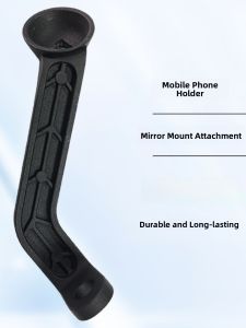 Aluminum Alloy Motorcycle Navigation Holder Fixed Base Clamp for Electric Vehicle Mobile Phone Bracket Accessories