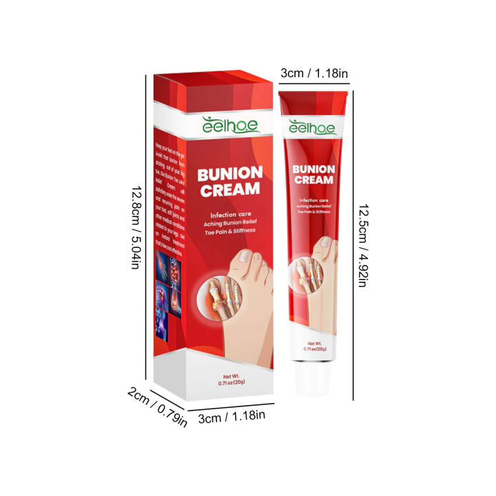 EELHOE Bunion Cream Effective Authentic Arthritis Cream Bunion ...