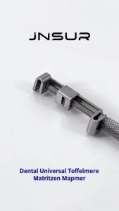 JNSUR Stainless Steel Dental Universal Tofflemire Matritzen Spanner Matrix Retainer Bands Clip Holder Dental Instrument Dentists