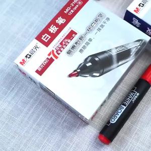 M&G | M&G Whiteboard Markers Set - Black/Blue/Red - Easily Erasable for Whiteboards And Glass Ideal for School Office Supplies