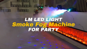 DJ disco equipment wireless remote control 800W with led light mini smoke fog machine for stage wedding party small fog machine smoke