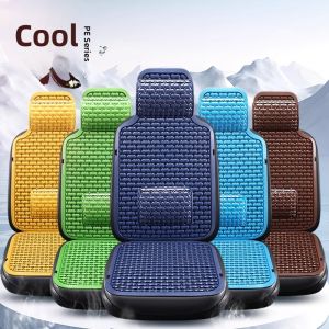 Universal Summer Car Seat Cushion Single Piece Plastic Breathable Ventilated Pad for Minivan Large Cargo Truck Comfortable Seat