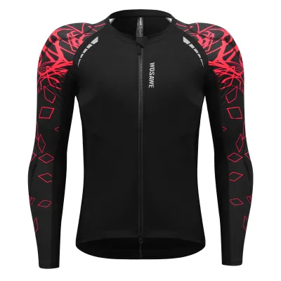 WOSAWE | WOSAWE Summer Motorcycle Jacket Shirt Men Breathable Motocross Riding Jacket Back Shoulder Elbow Chest Pads