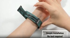 AUKEY LS02 SW-1 SW-1S Smartwatch Magnetic Buckle Silicon Strap / Tali Jam Magnetik 20/22MM UNTUK AUKEY Smartwatch