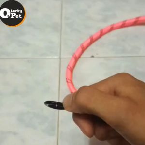 O Lucky Pet สายจูงสะท้อนแสง สายจูงหมา สายจูงแมว สายจูงสุนัข ตัวใหญ่แรงเยอะ อะไหล่เคลิอบดำ ทนทาน ความยาวไลขนาด