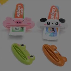 ลายการ์ตูนน่ารัก ช่วยให้บีบยาสีฟันได้เกลี้ยงขึ้น ที่รีดยาสีฟัน ลาย ที่บีบยาสีฟัน